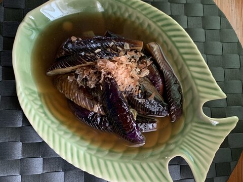 あつくっく　茄子の煮浸し